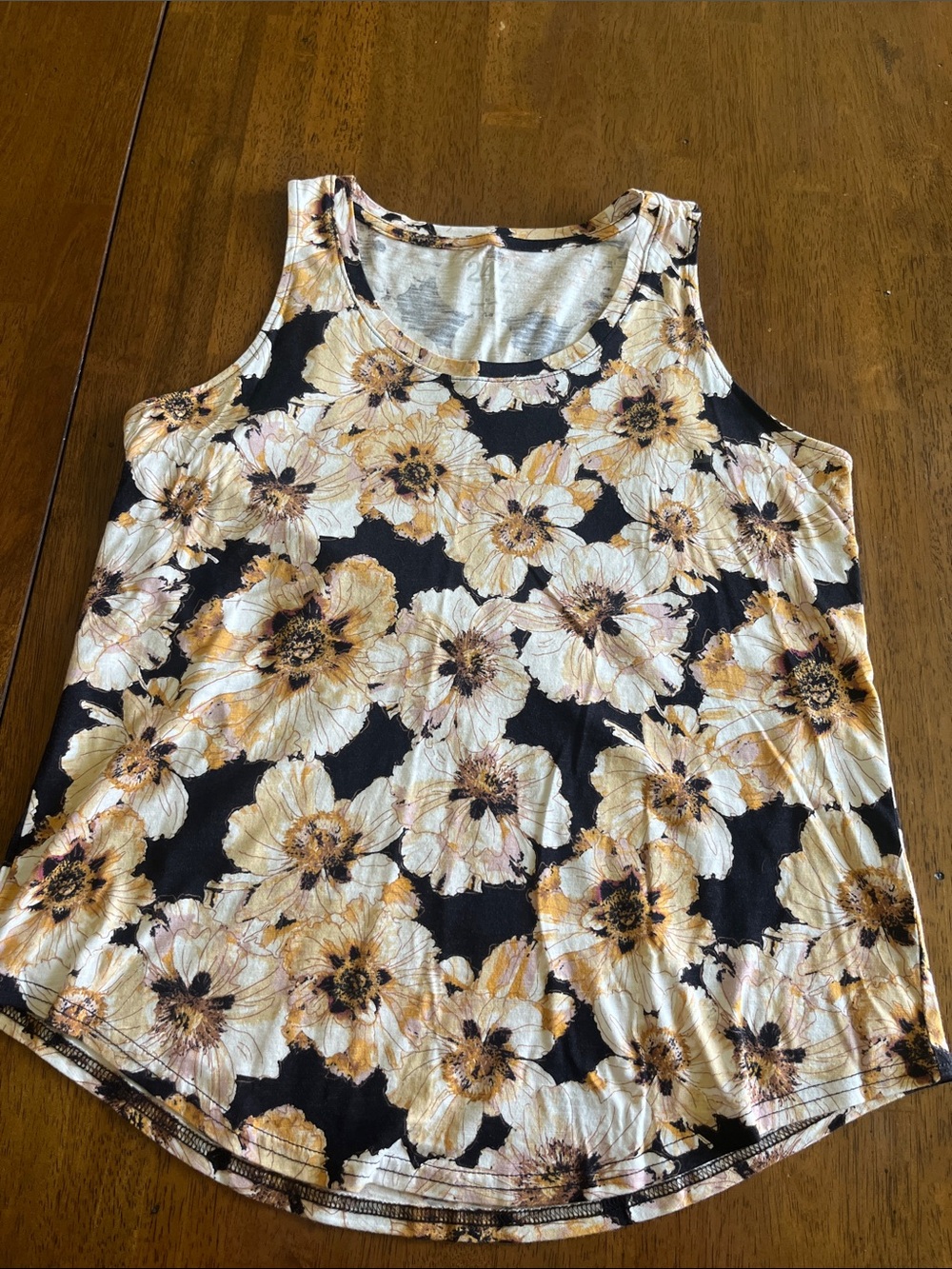 Maurices Floral Tank Top Medium